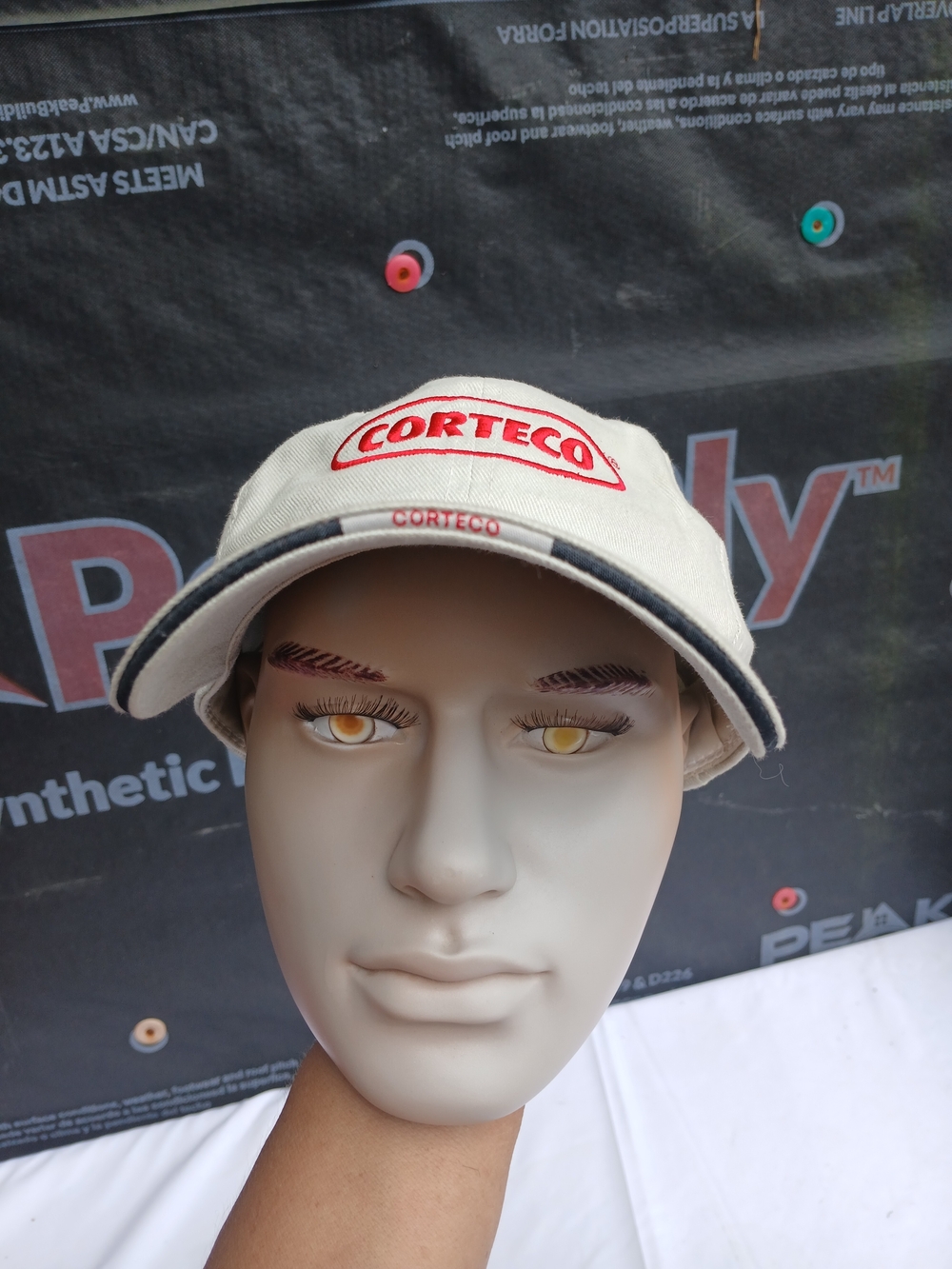 Beige Embroidered Logo Baseball Cap - Picture 2 of 8